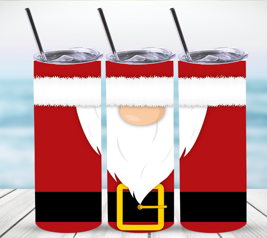 Santa Gnome | Skinny Tumbler