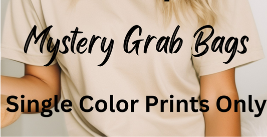 Mystery Single Print T-Shirts