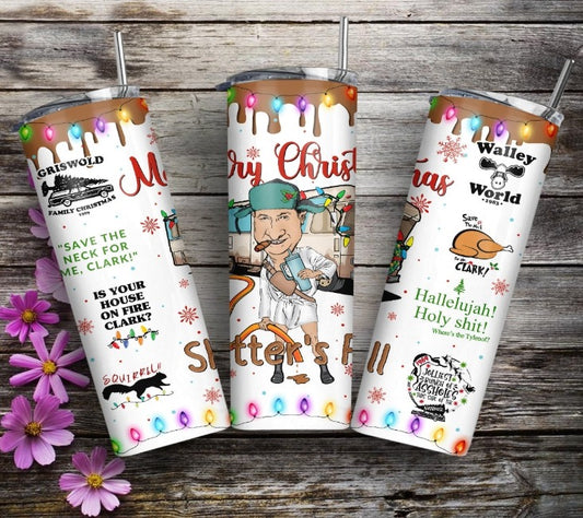 Christmas Vacation Theme | Skinny Tumbler