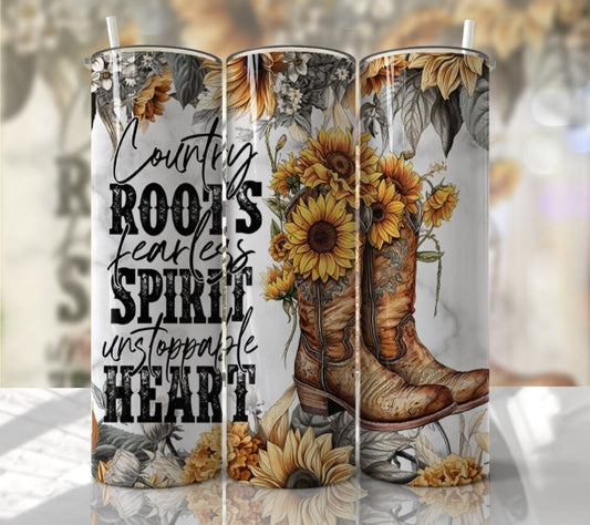 Country Roots | Skinny Tumblers