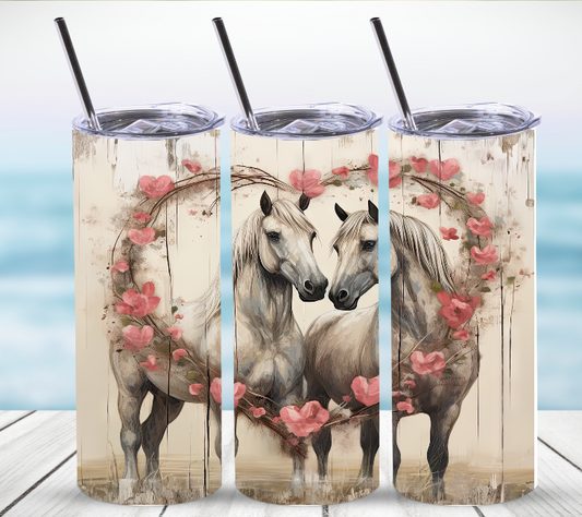 Horse Love | Skinny Tumbler