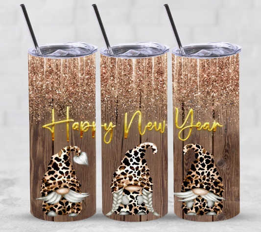 New Year Gnomes | Skinny Tumbler