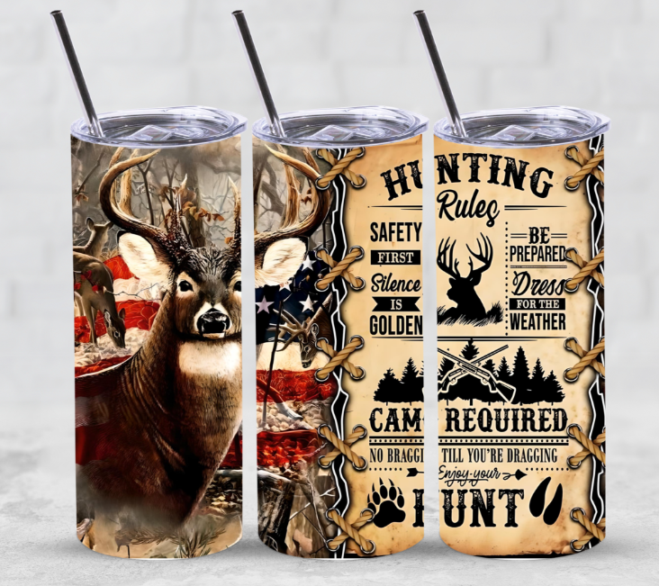 Rules for Hunting Deer | Skinny Tumbler