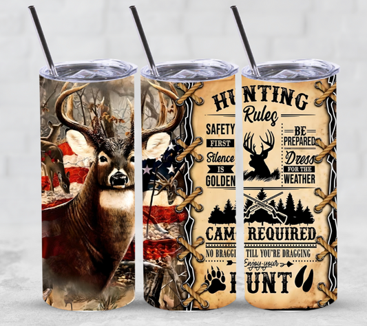 Rules for Hunting Deer | Skinny Tumbler