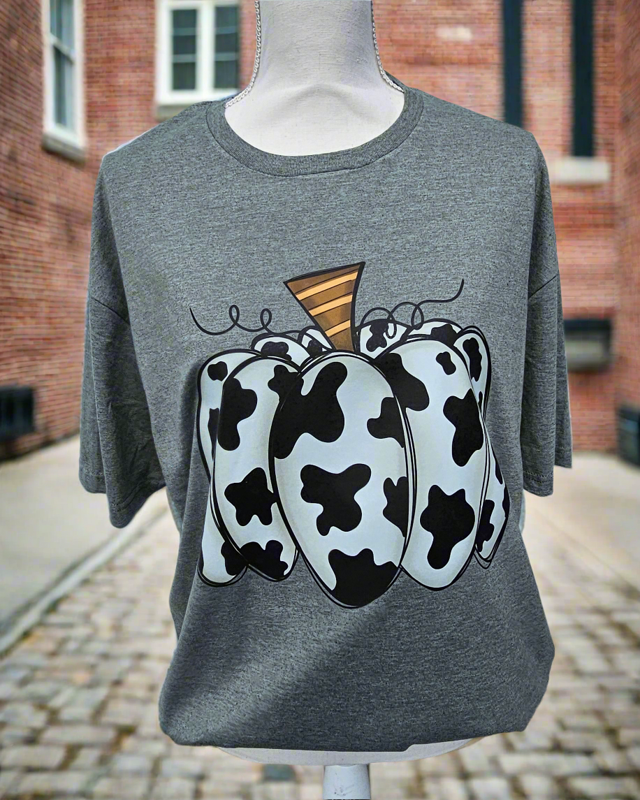 Cowhide Pumpkin T - Shirt