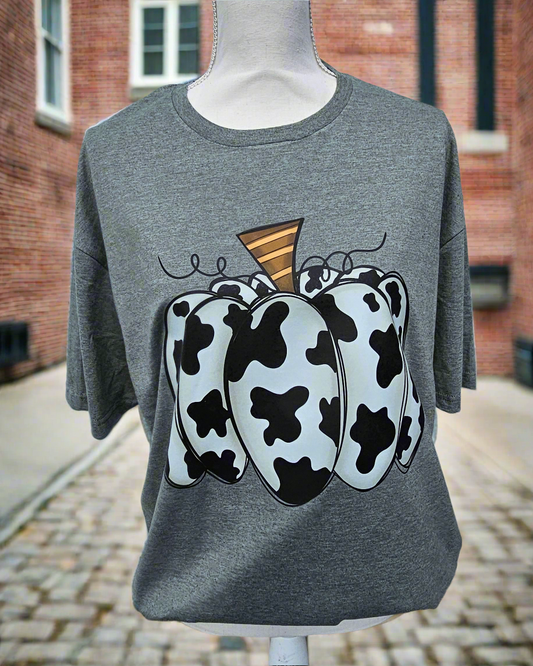 Cowhide Pumpkin T - Shirt